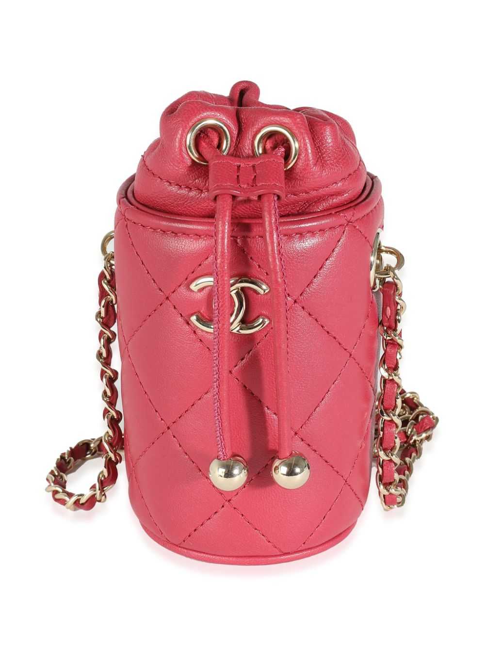 CHANEL Pre-Owned 2021 Interlocking-CC bucket bag … - image 2