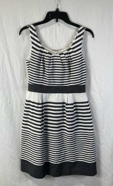 NWT Banana Republic Womens Black White Striped Sl… - image 1