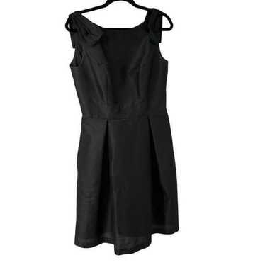 Alfred Sung Black Cocktail Party Dress Shoulder D… - image 1