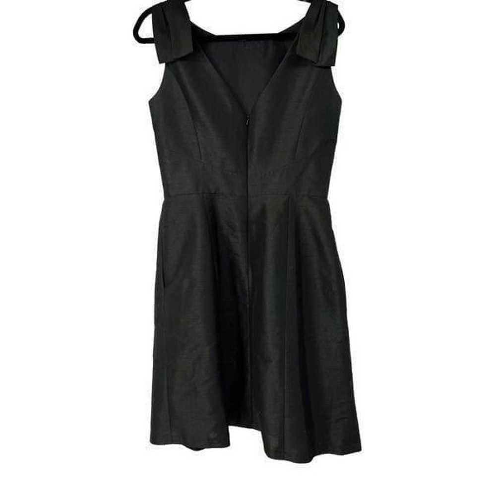 Alfred Sung Black Cocktail Party Dress Shoulder D… - image 2