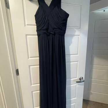 Alfred Sung bridesmaid dress- navy