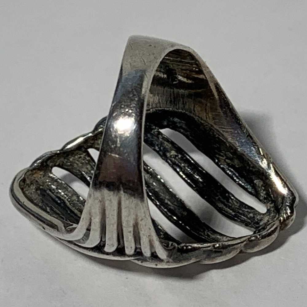 VINTAGE Handcrafted STERLING SILVER 925 Statement… - image 10