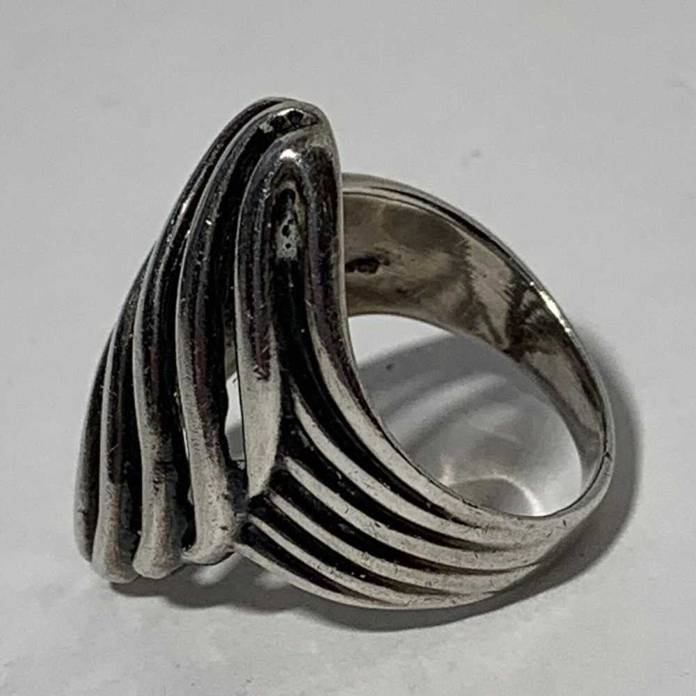 VINTAGE Handcrafted STERLING SILVER 925 Statement… - image 4