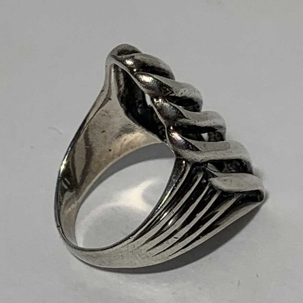 VINTAGE Handcrafted STERLING SILVER 925 Statement… - image 6