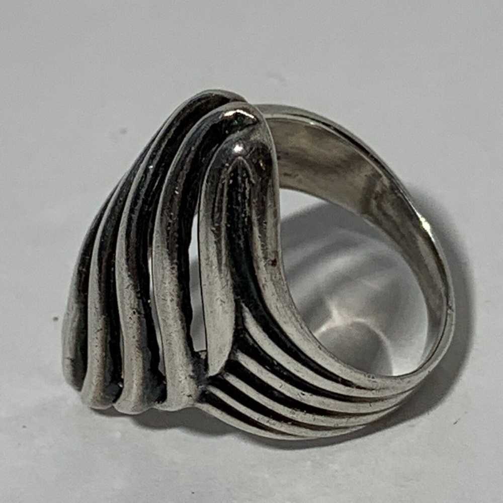 VINTAGE Handcrafted STERLING SILVER 925 Statement… - image 8