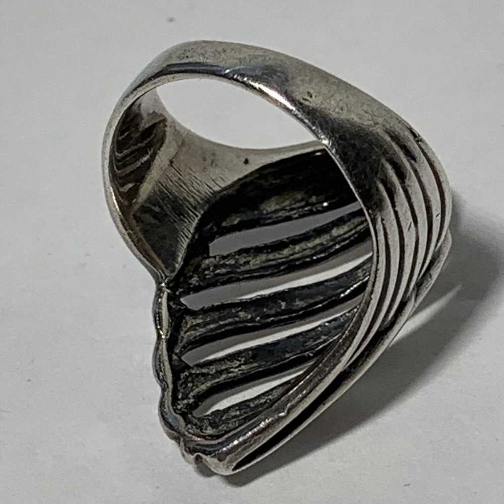 VINTAGE Handcrafted STERLING SILVER 925 Statement… - image 9