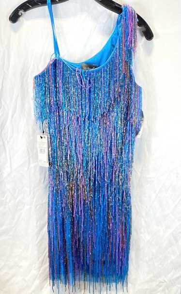 Liv Foster Beaded One Shoulder Dress - Size 2