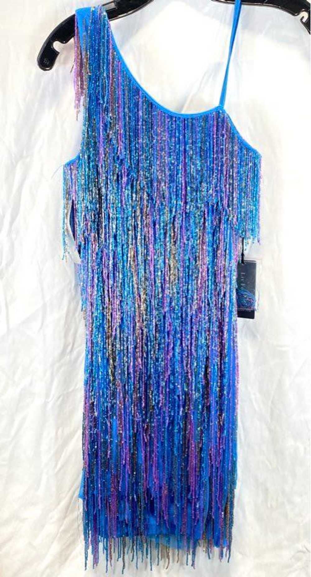 Liv Foster Beaded One Shoulder Dress - Size 2 - image 2