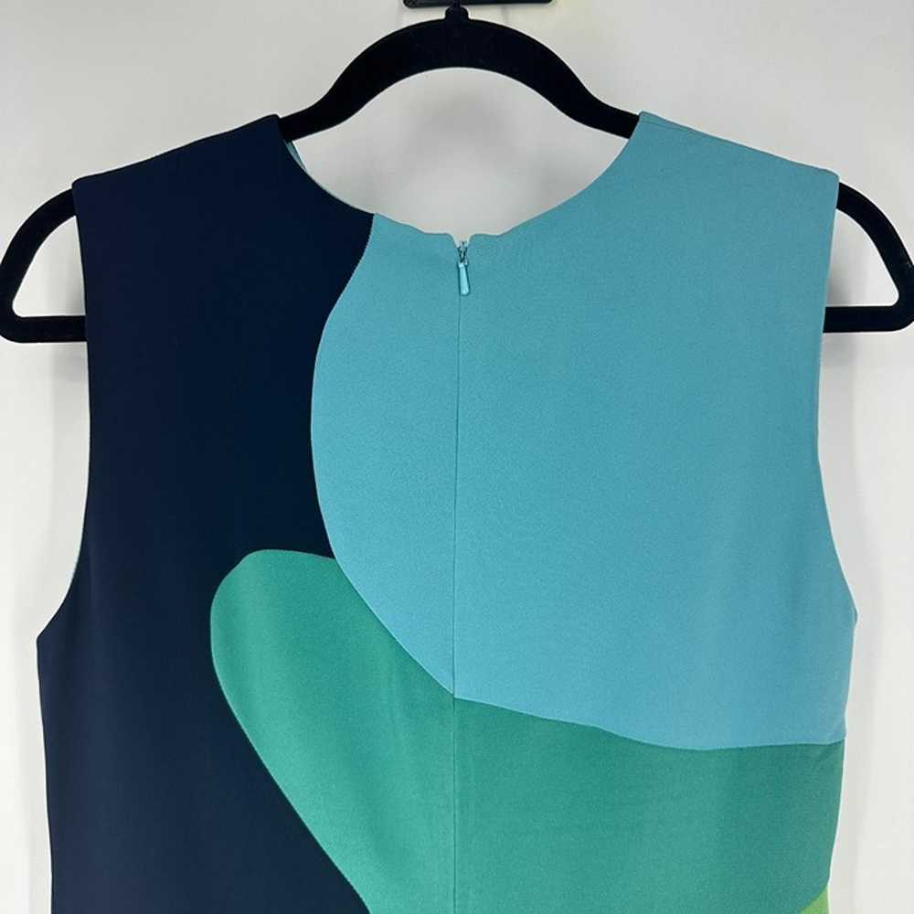 Lela Rose Colorblock Mod Camouflage Sleeveless Si… - image 6