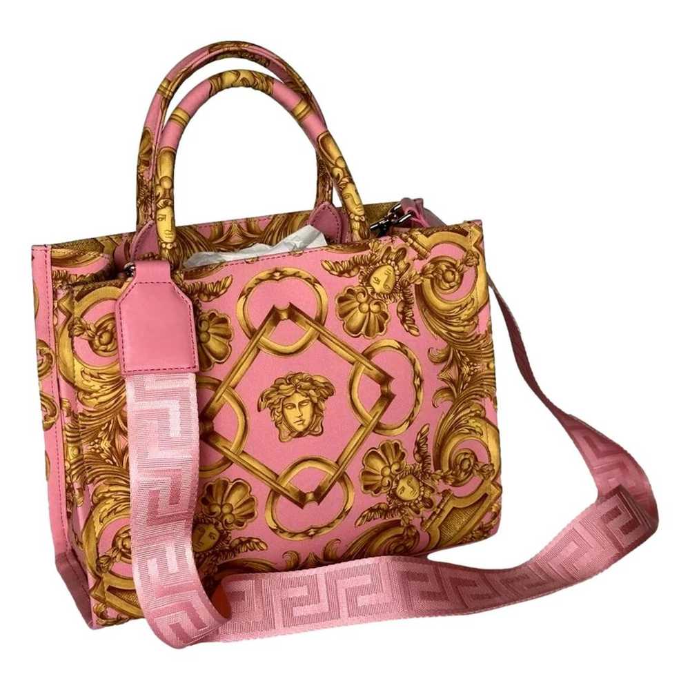 Versace Leather tote - image 4