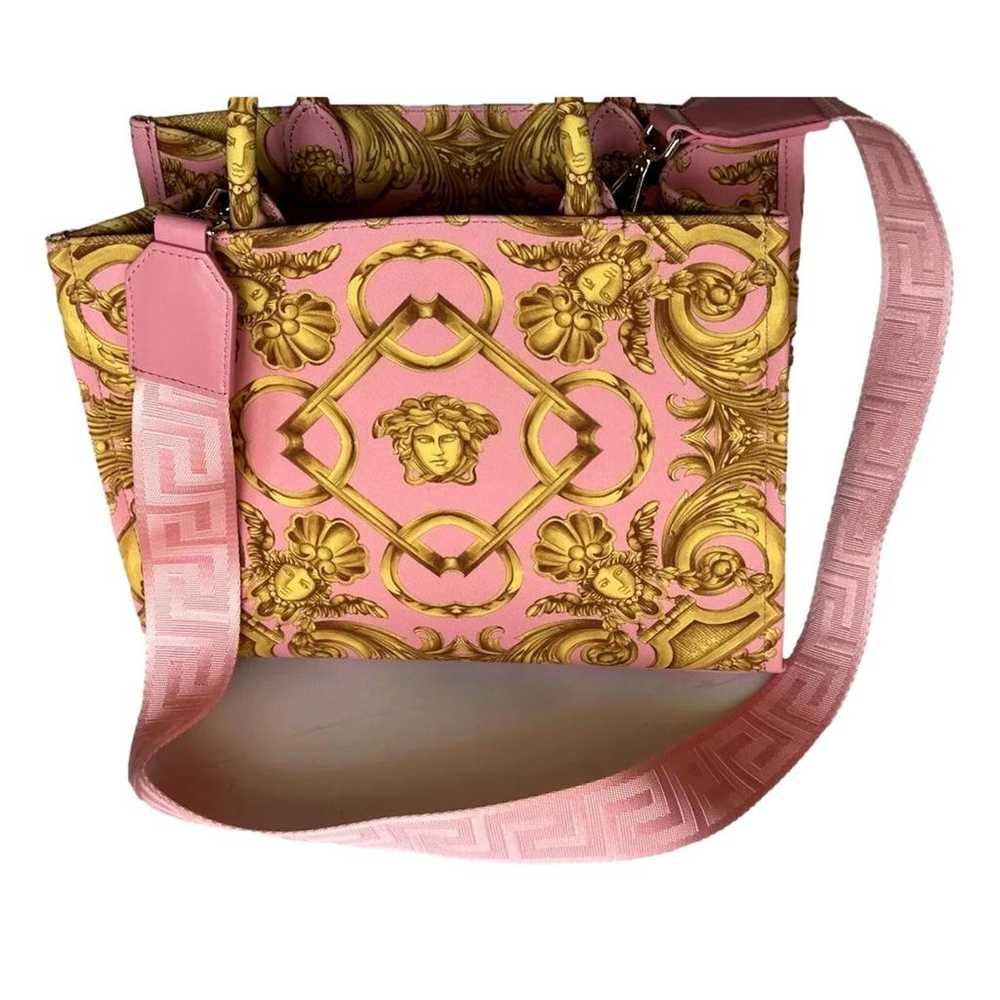 Versace Leather tote - image 5