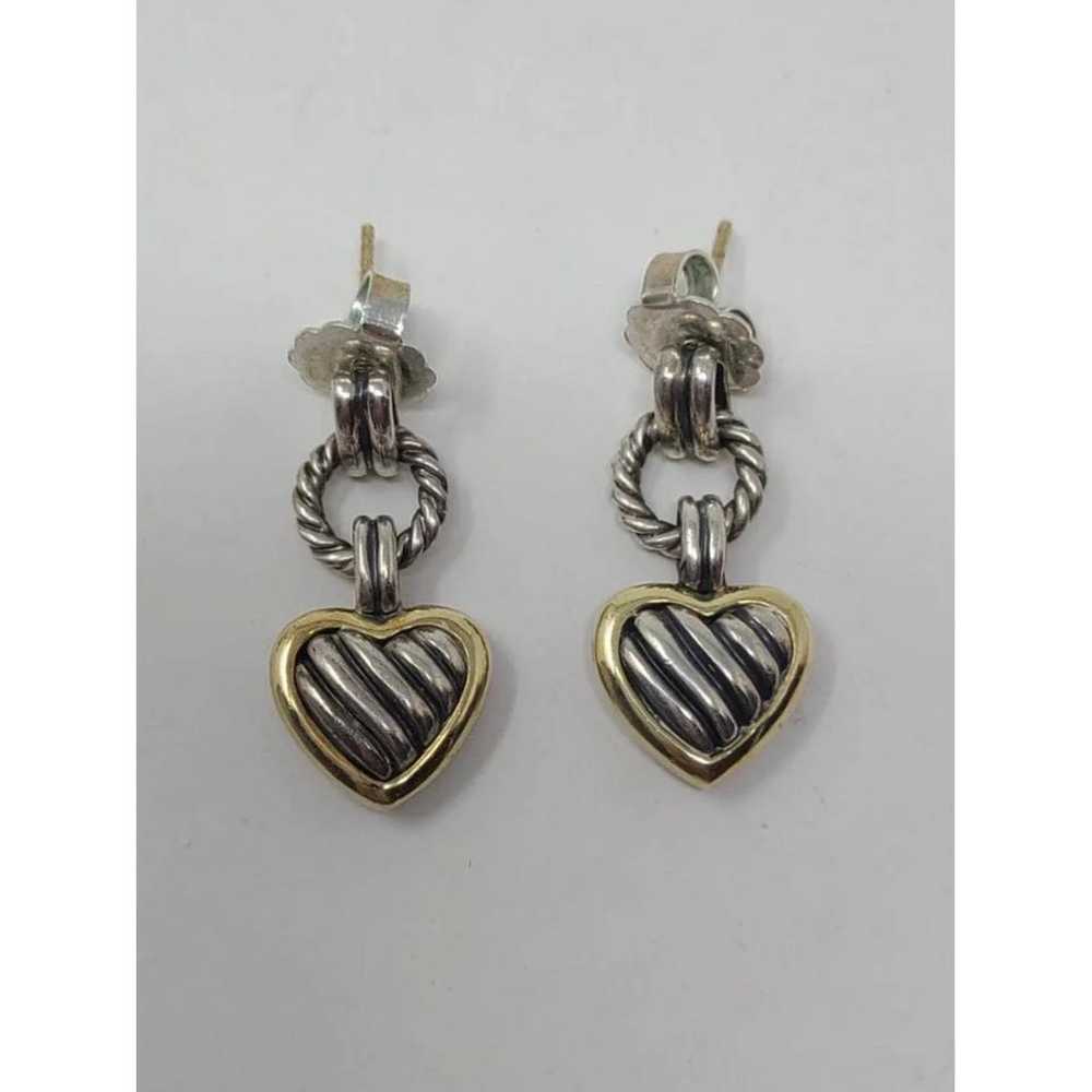 David Yurman Silver earrings - image 3