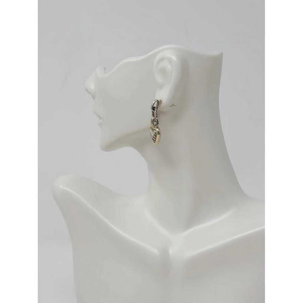 David Yurman Silver earrings - image 5