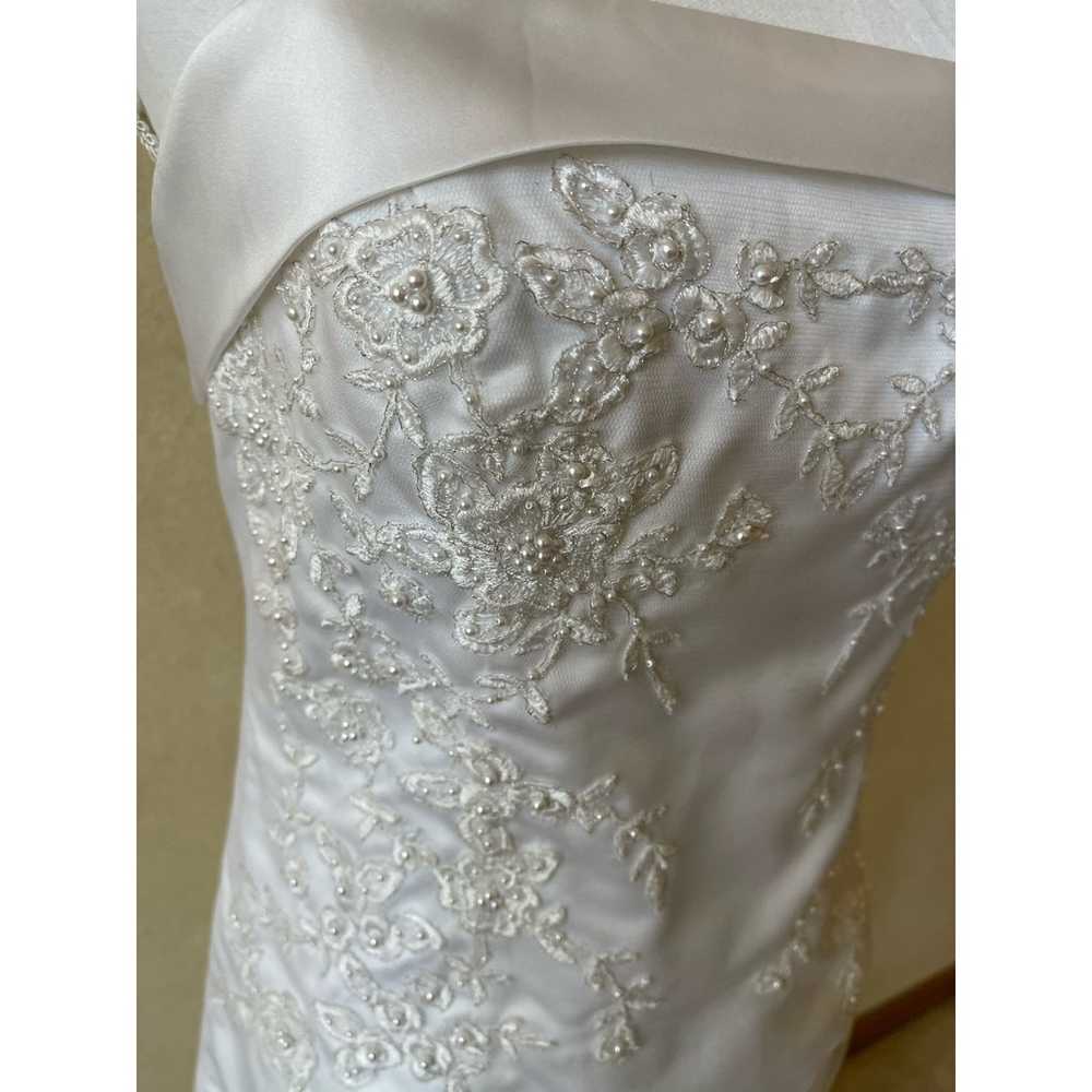 NEW Women’s White Custom Made Wedding Dress w/Mat… - image 7