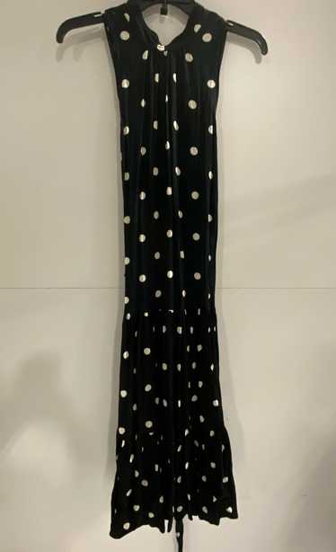 J.CREW NWT J. Crew Womens Black White Polka Dot Dr