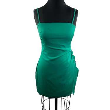 Lovers + Friends Ellis Mini Dress Green Lucky Cha… - image 1