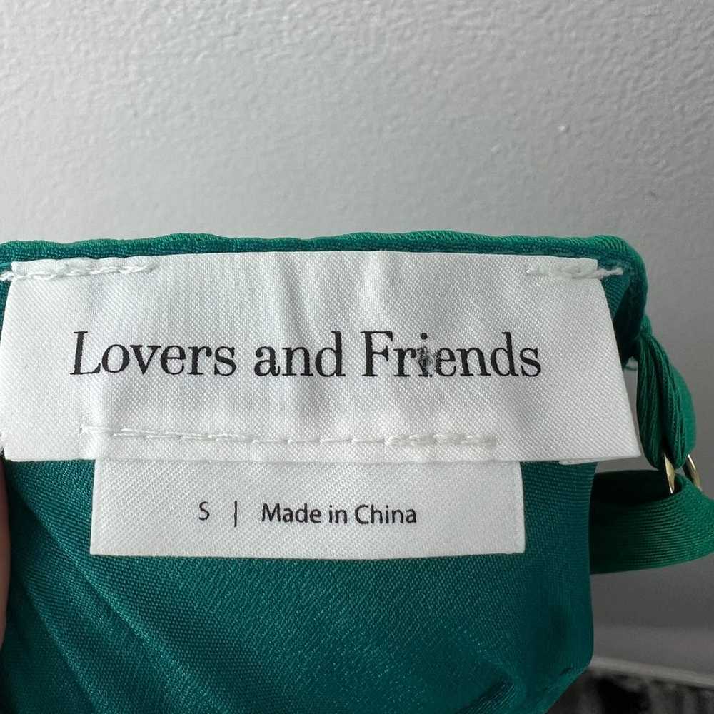 Lovers + Friends Ellis Mini Dress Green Lucky Cha… - image 7