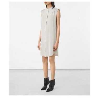 All Saints 100% Silk Sirius Dress