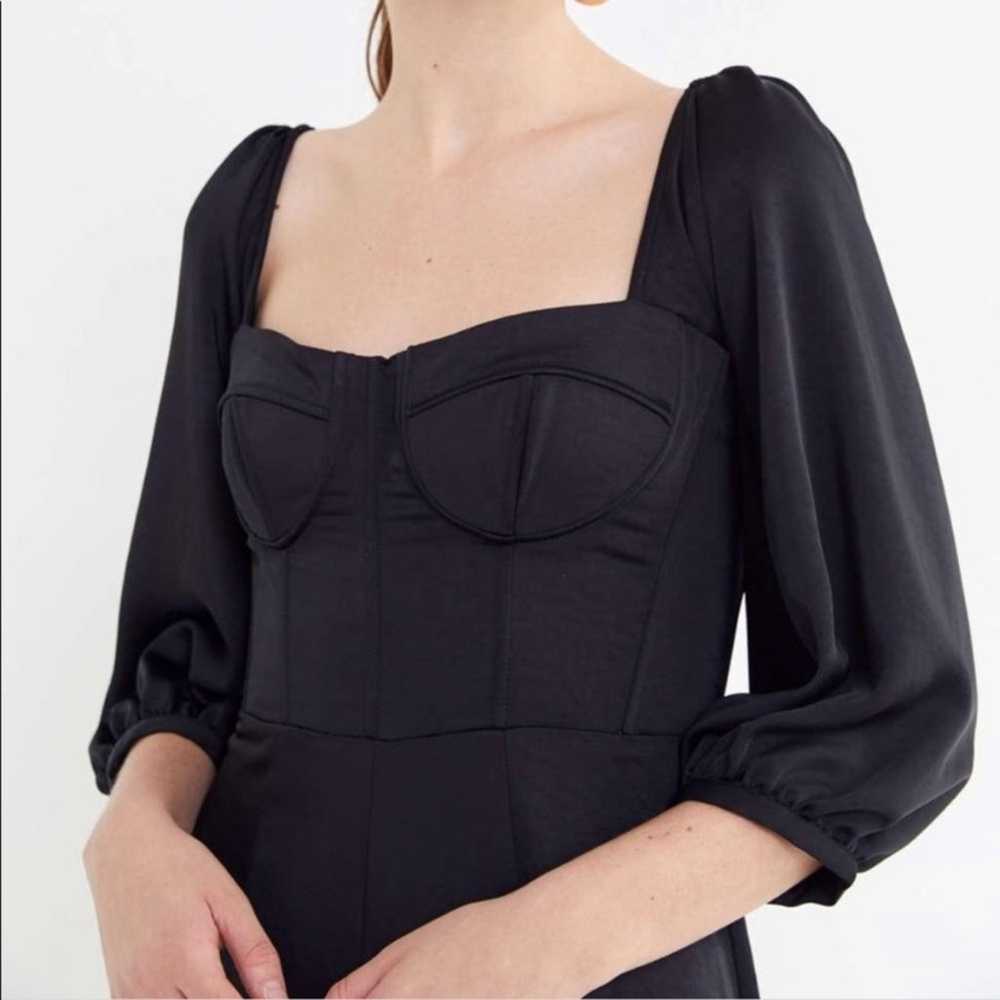 Anthropologie Capulet Manzanita S black corset to… - image 2