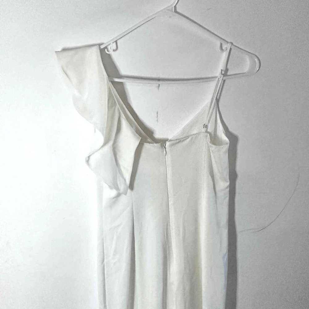 Lovers + Friends Interstellar Gown White Asymetri… - image 7