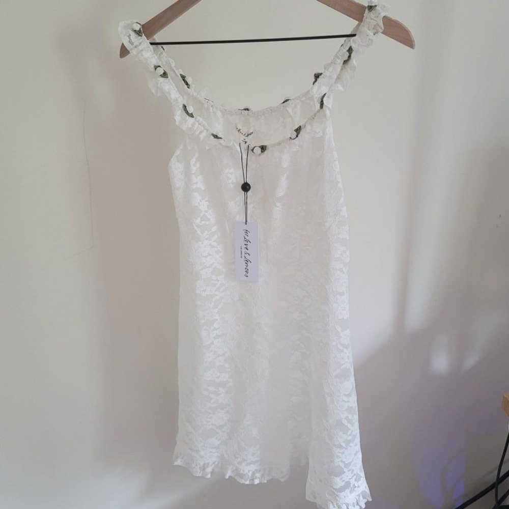 For Love and Lemons Lou Slip Dress - image 4