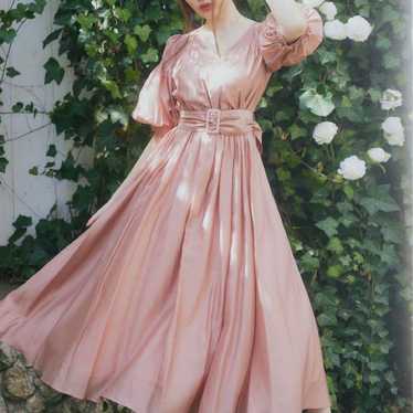 m volume sleeve dress - Gem