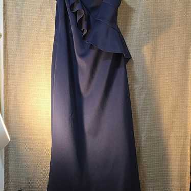 navy blue formal dress