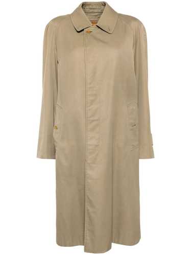 Burberry Pre-Owned 1990-2000s Trench Coat - Neutra