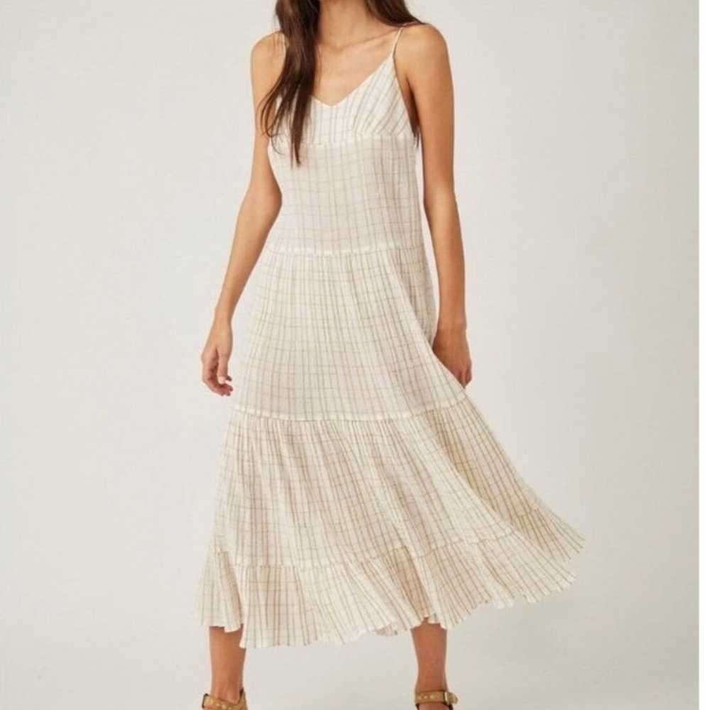 Free People Marigold Maxi Cotton Gauze Dress (NWO… - image 1