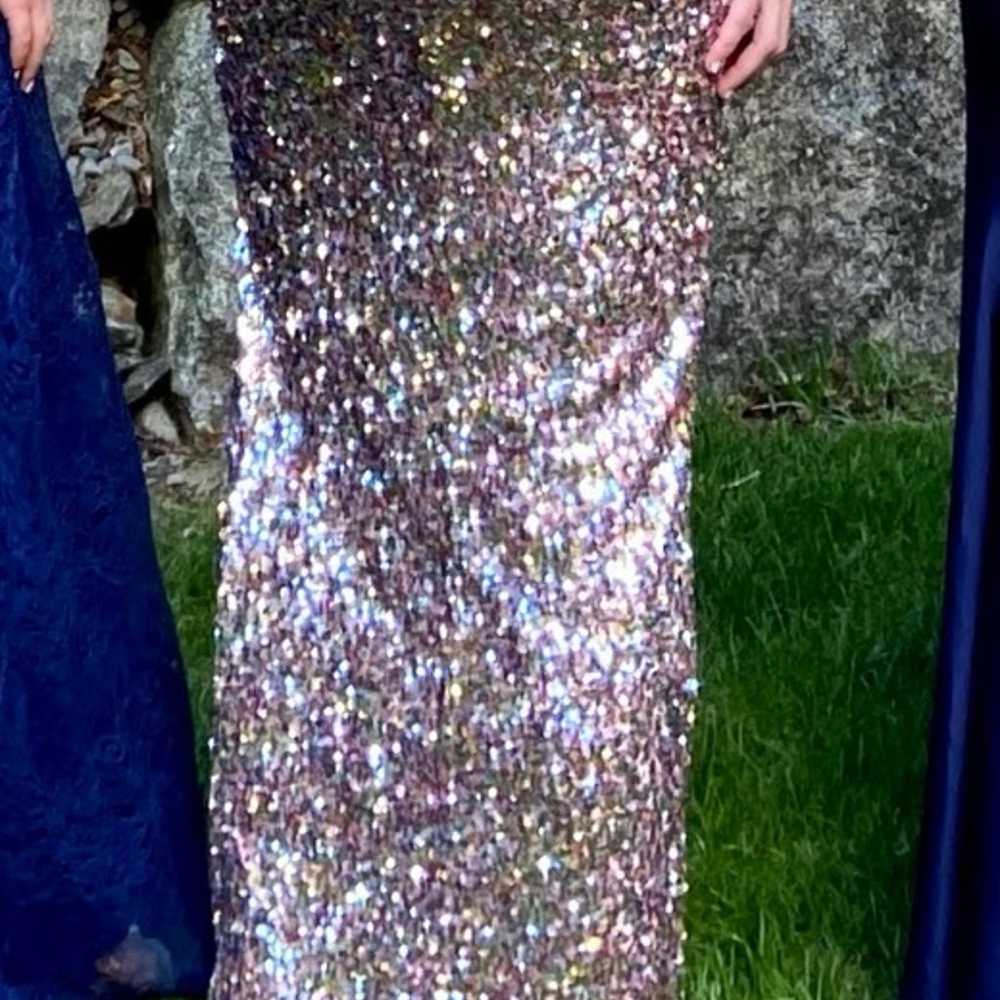 Sequin Prom dress - image 8