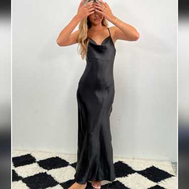 Bardot Satin Maxi Dress