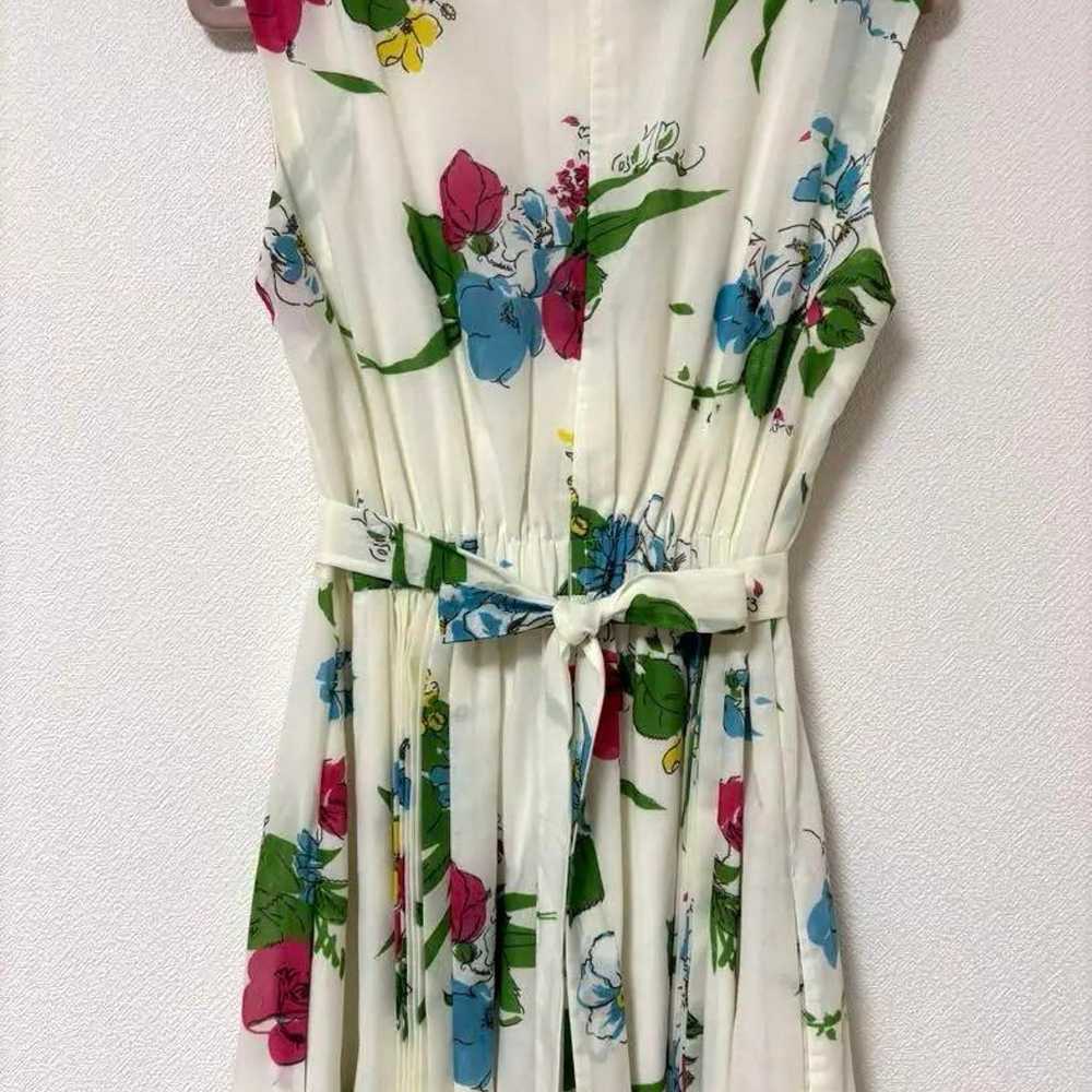 REDYAZEL Flower Print Sleeveless Long Dress - image 4