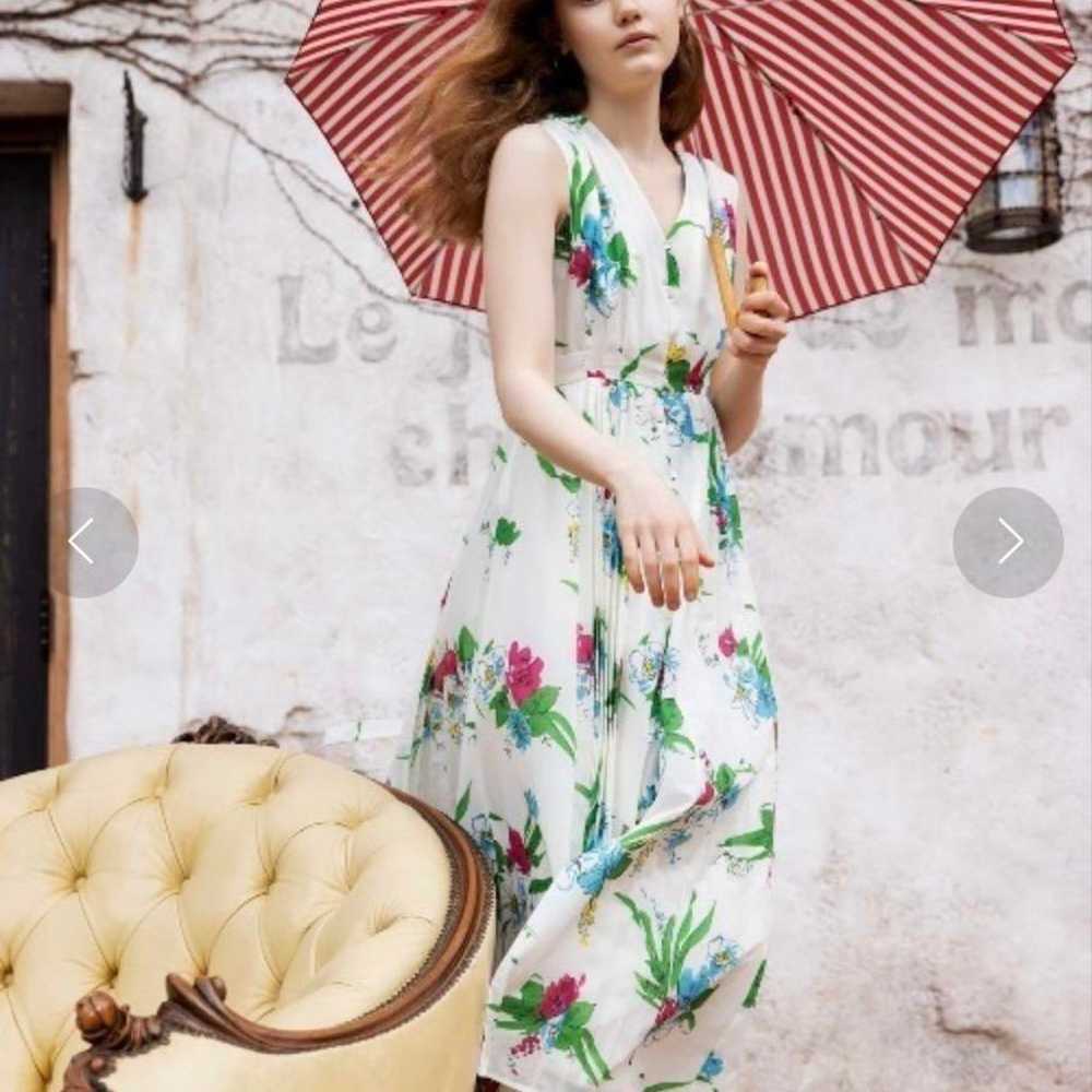 REDYAZEL Flower Print Sleeveless Long Dress - image 6