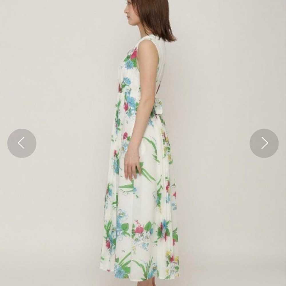 REDYAZEL Flower Print Sleeveless Long Dress - image 8