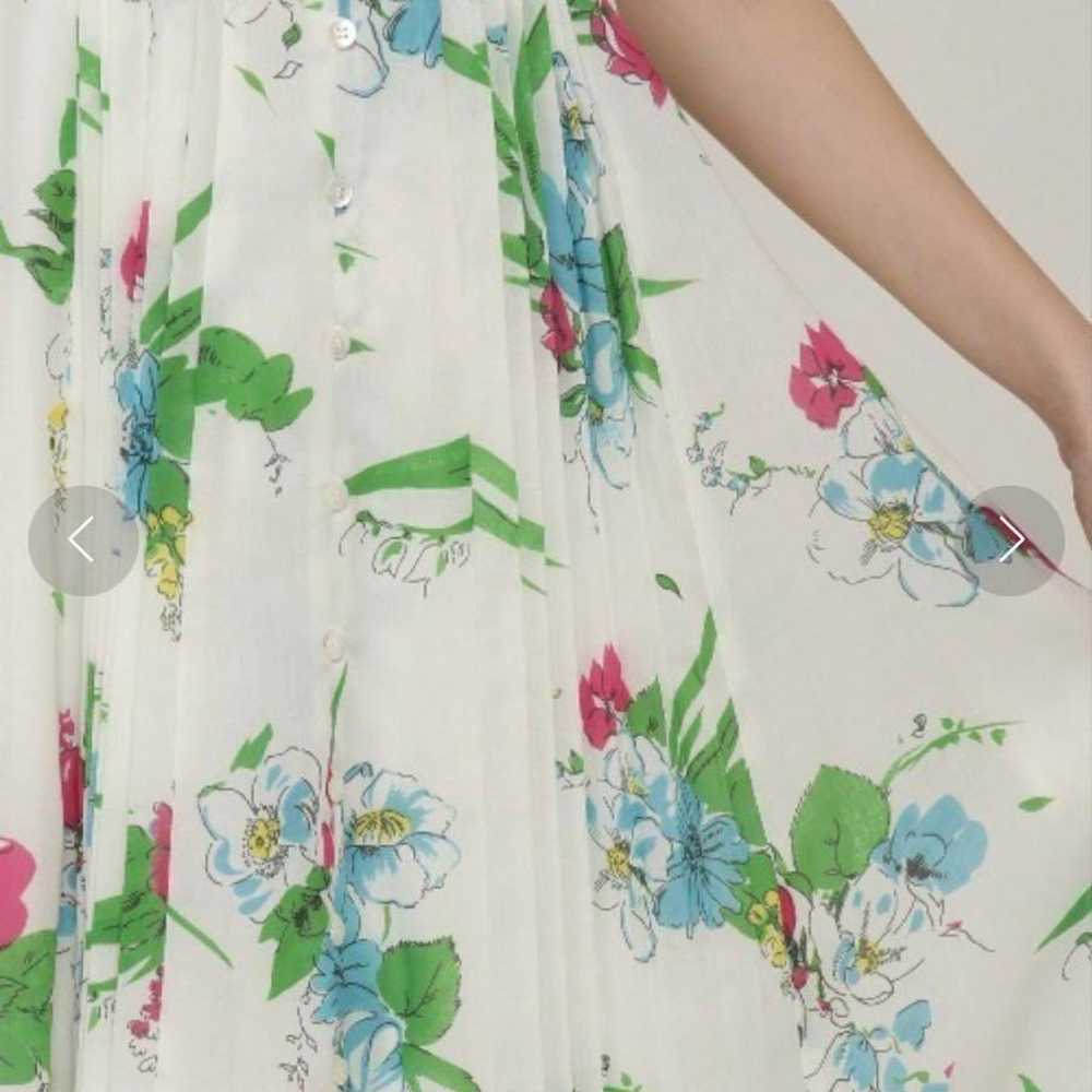 REDYAZEL Flower Print Sleeveless Long Dress - image 9