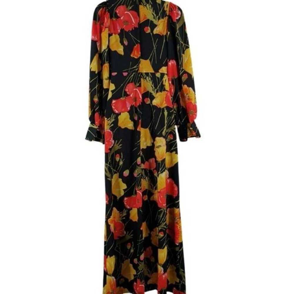 Lovely Vintage 1970s Long-Sleeved Floral Dress | … - image 3