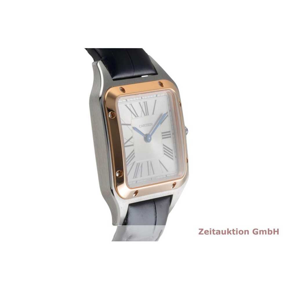 Cartier Santos Dumont watch - image 7