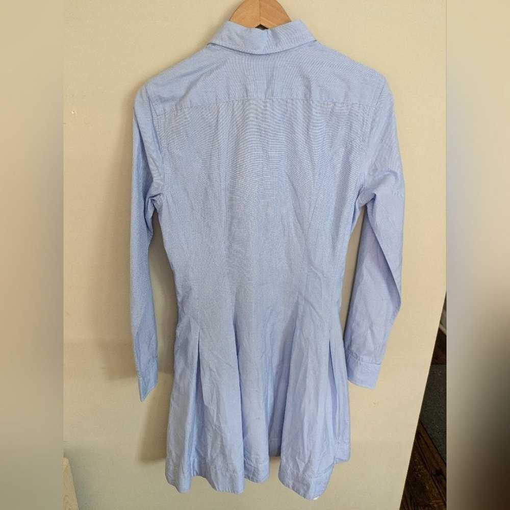 Ralph Lauren Polo Shirt Dress Size 10 Blue - image 2