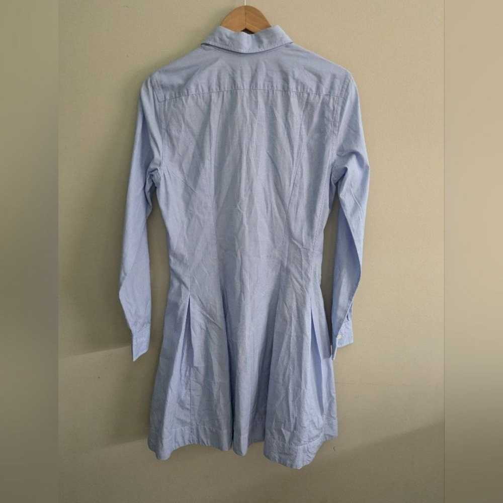 Ralph Lauren Polo Shirt Dress Size 10 Blue - image 3