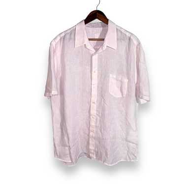 120% Lino 120% Lino Linen Short Sleeve Italian Mad