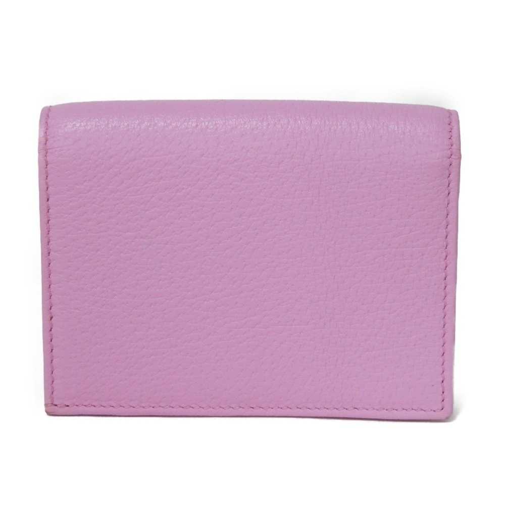 Gucci GUCCI Bi-fold wallet GG Marmont Crystal Com… - image 3