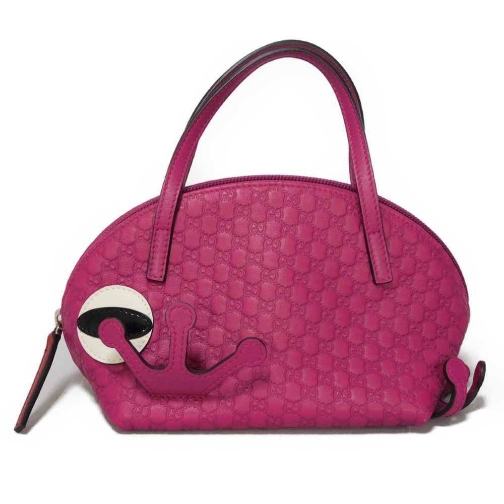 Gucci GUCCI Handbag Guccissima Children's Frog Ba… - image 1