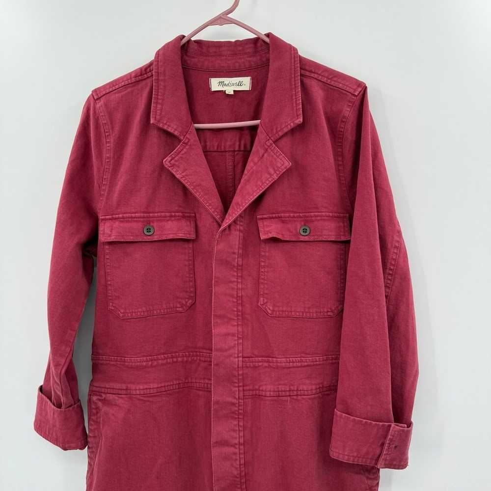 Madewell Garment Dyed Denim Slim Coverall Jumpsui… - image 5