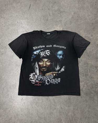 Rap Tees × Vintage Vintage snoop dogg rhythm and g