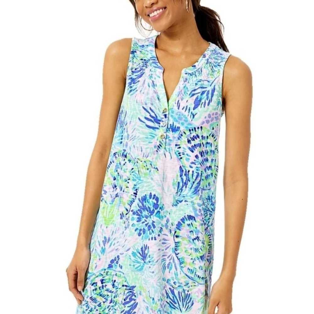 Lilly Pulitzer Essie Dress Shell of A Party LARGE… - image 2