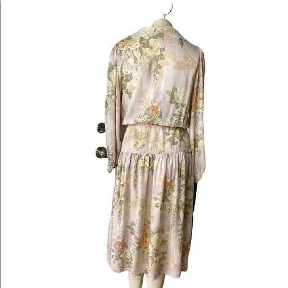 Vintage floral Donna Morgan dress made in USA - image 2