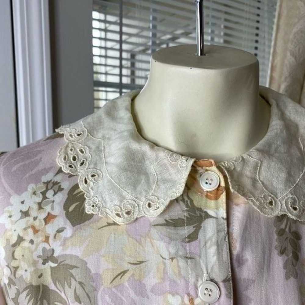 Vintage floral Donna Morgan dress made in USA - image 3