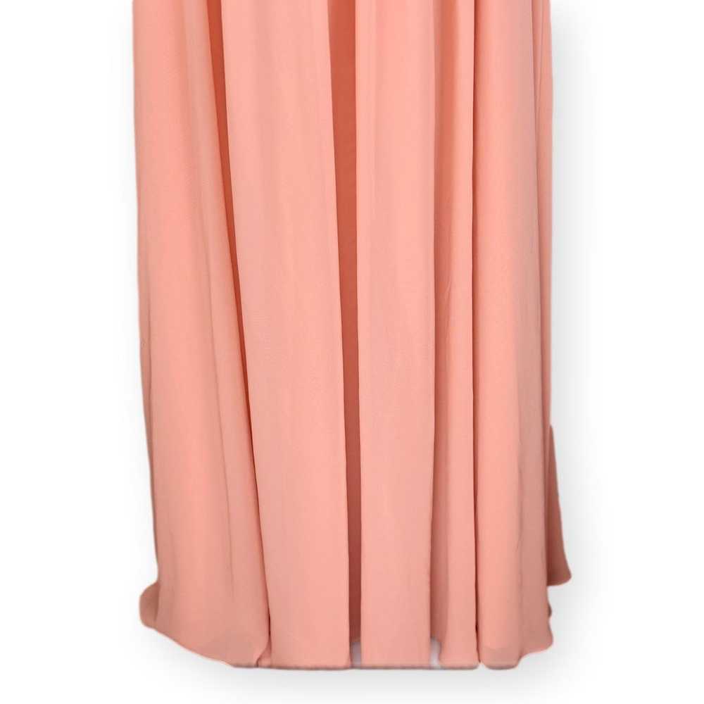 Azazie Pink Chiffon Sleeveles WrapFull Ball Gown … - image 12