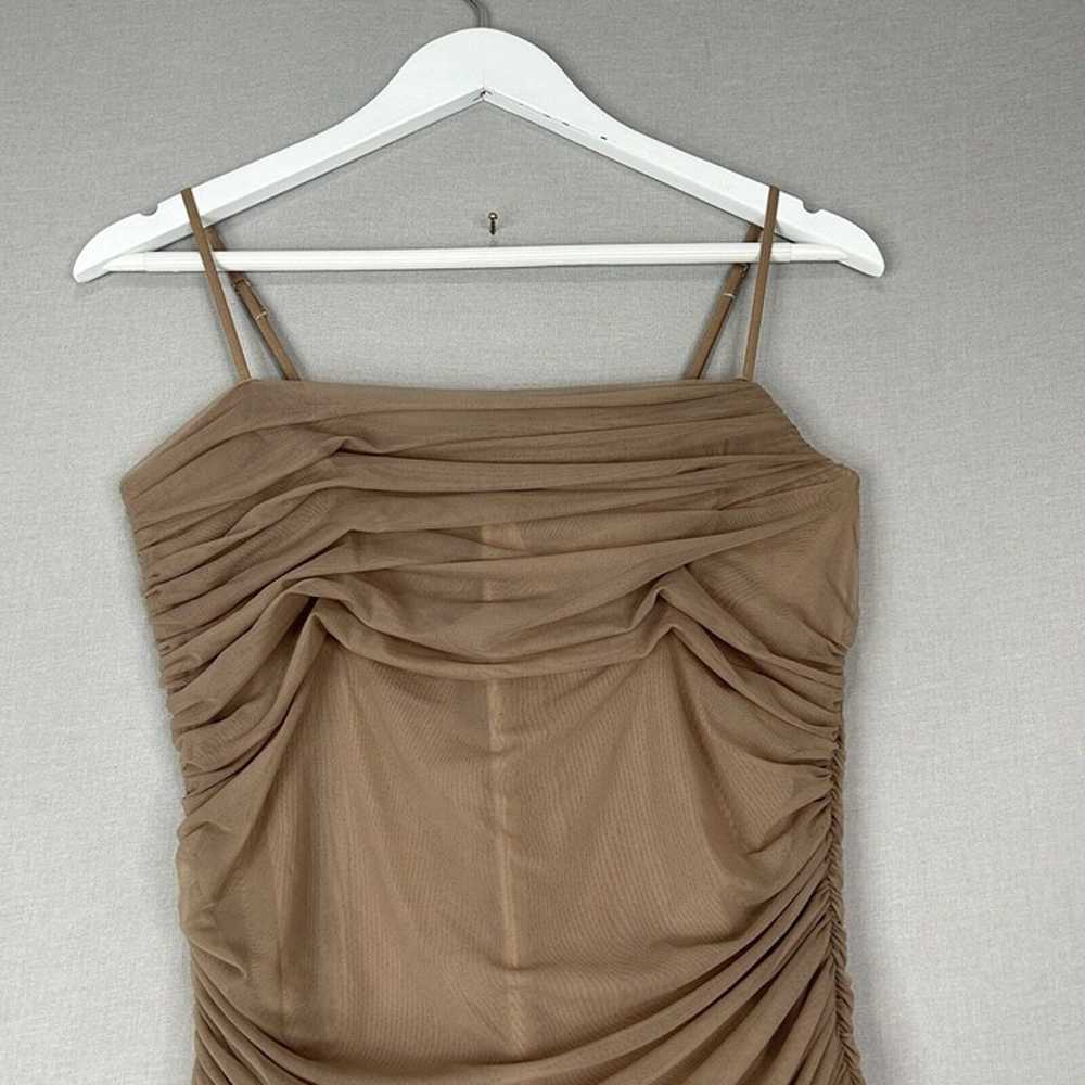 Babaton Aritizia Ten Womens Dress 12 Tan Fabian L… - image 2