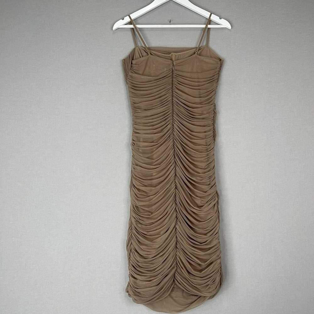 Babaton Aritizia Ten Womens Dress 12 Tan Fabian L… - image 8